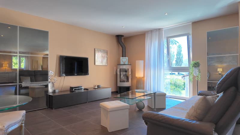 Superbe duplex avec terrasse, jardin et jardin d'hiver (7)