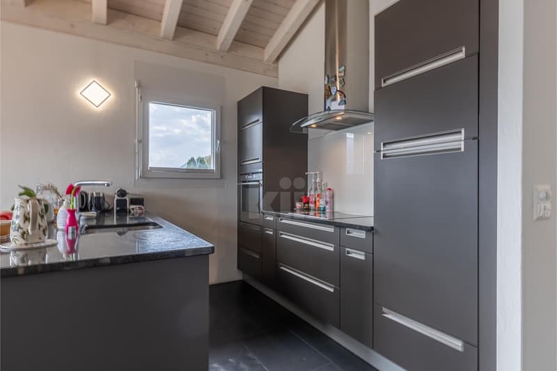 Bel appartement avec grand balcon et vue sur la plaine (4)