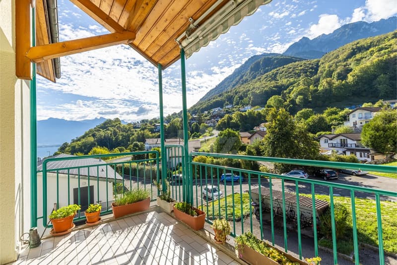 Charmant appartement avec vue sur le lac et les montagnes (7)