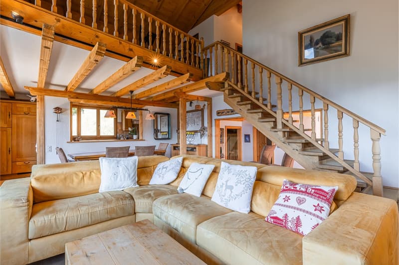 Beau chalet avec vue imprenable et studio indépendant (3)