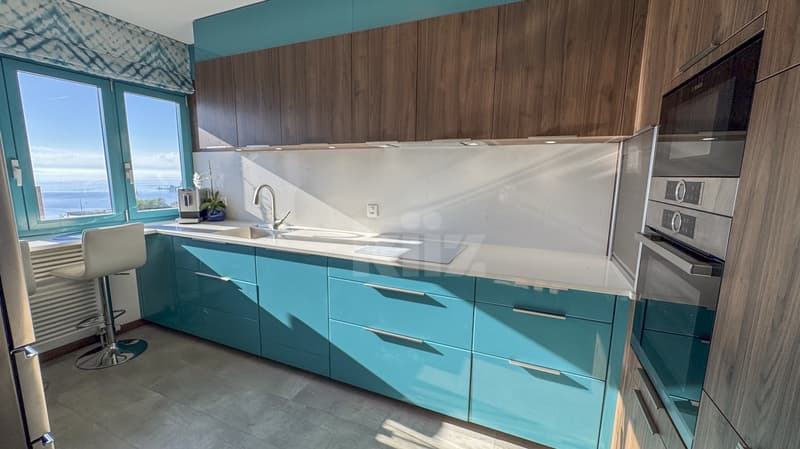 Bel appartement rénové avec balcon et vue panoramique (6)