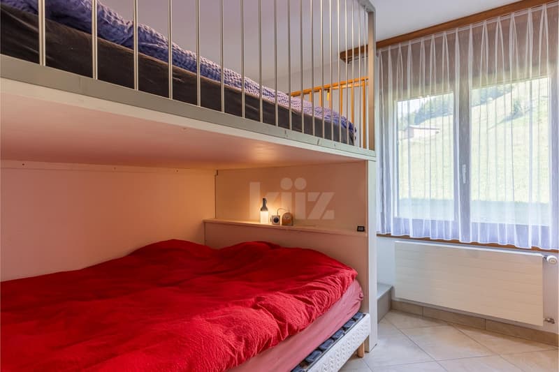 Appartement avec balcon et vue dégagée au pied des pistes (7)