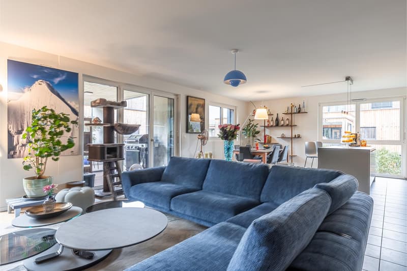Spacieux appartement traversant avec balcon (3)