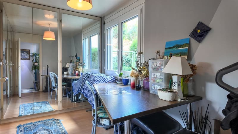 Charmant duplex avec jardin et vue sur lac et montagnes (7)