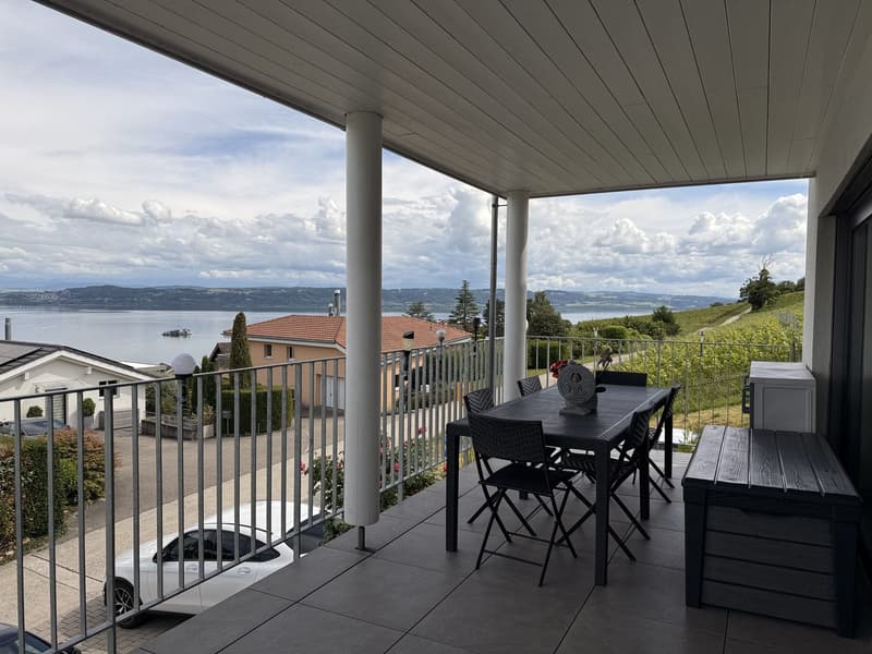 Maison récente de trois appartements avec vue sur le lac (2)
