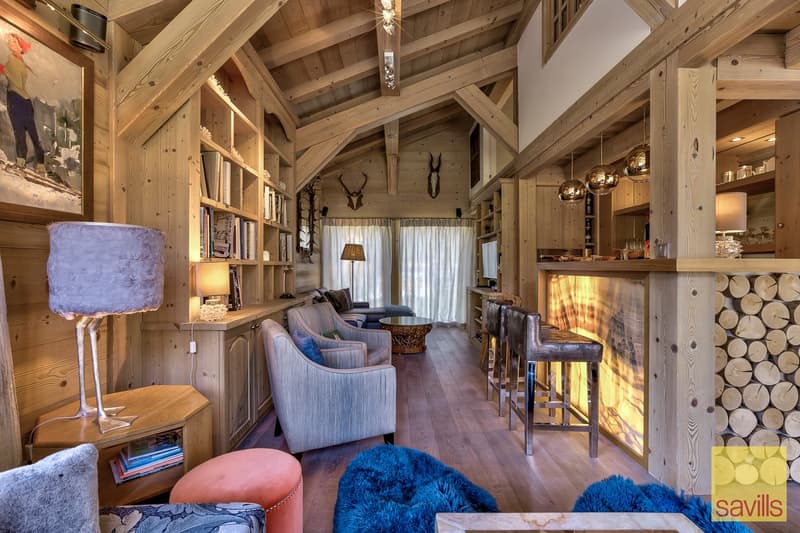 Un chalet eccezionalmente progettato e raro, a 50 metri dalle piste a Les Gets (9)