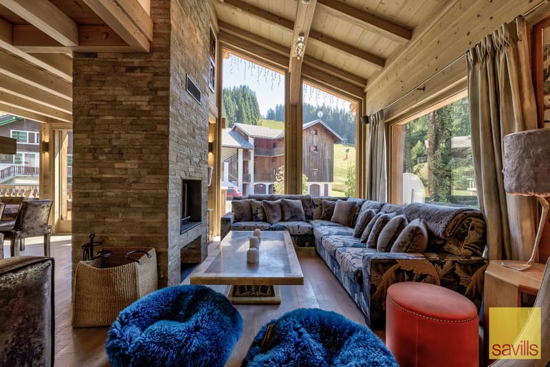 Un chalet eccezionalmente progettato e raro, a 50 metri dalle piste a Les Gets (4)