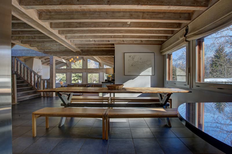 Delizioso chalet separato con cinque camere da letto e vista mozzafiato sul Monte Bianco (9)