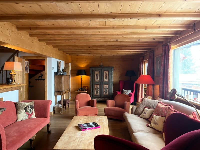 Spacious chalet close to Les Esserts (2)