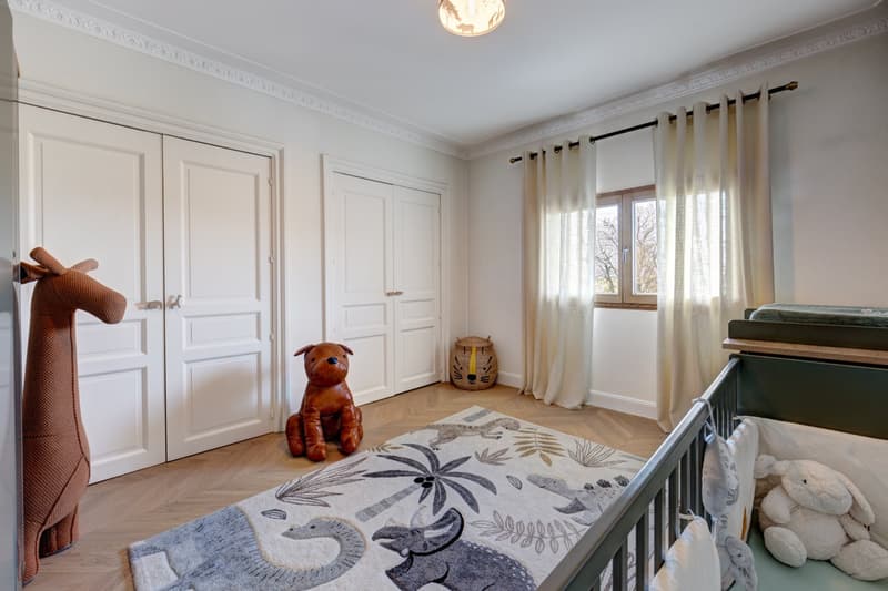 Stunning 320 m² villa fully renovated with high-End features, just steps from the Jussy village. (11)
