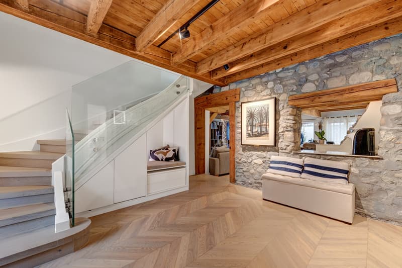 Stunning 320 m² villa fully renovated with high-End features, just steps from the Jussy village. (5)