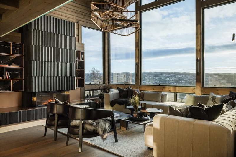 High-End Luxurious Mountain Home with stunning mountain views in Geilo, Norway (48)