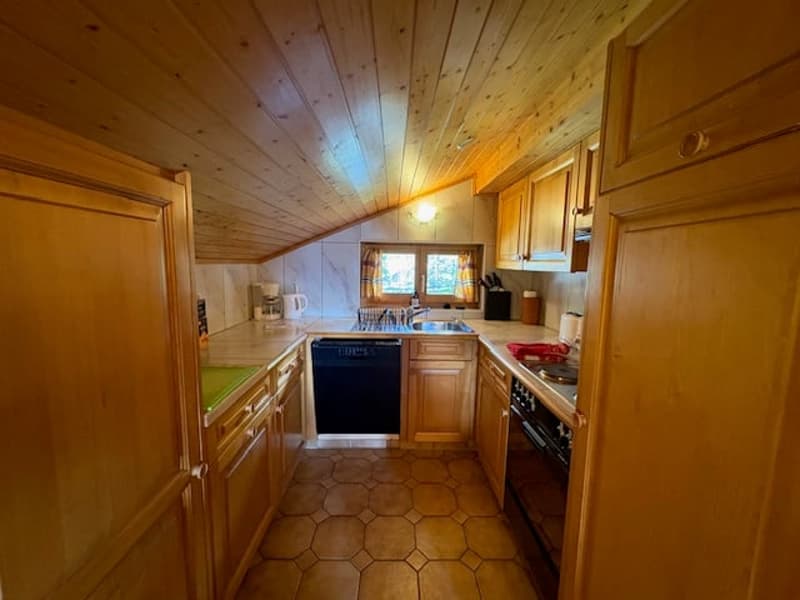 3 Bedroom attic apartment on Les Moulins (3)