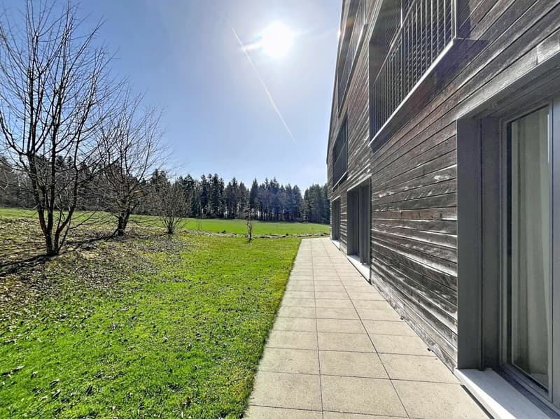 LAUSANNE - Montblesson : Superbe 5.5p en rez-de-jardin, au calme, MINERGIE. Une exclusivité Immo-Consulting SA. (2)