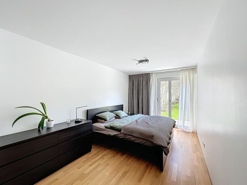 LAUSANNE - Montblesson : Superbe 5.5p en rez-de-jardin, au calme, MINERGIE. Une exclusivité Immo-Consulting SA. (6)