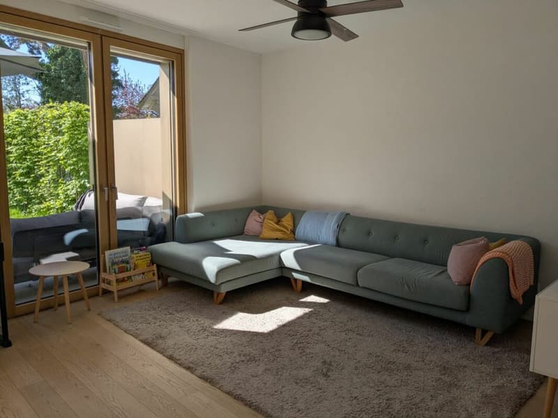 Lausanne : Superbe villa mitoyenne familiale de 5,5 pièces avec jardin (5)