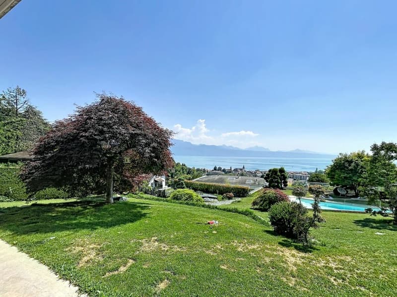 Lutry - Duplex avec piscine privée et vue sur le Lac (1)