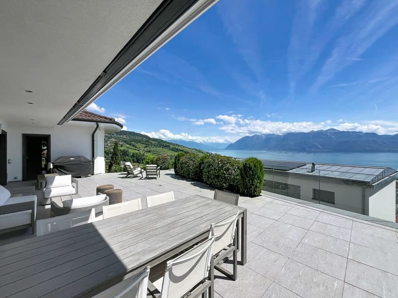 Lutry : Propriété d'exception de 8 pièces avec vue panoramique sur le Lac (7)