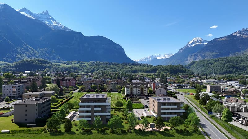 APP DE 4,5 PCES AVEC JARDIN - PROXIMITÉ GARE - VUE PANORAMIQUE (1)