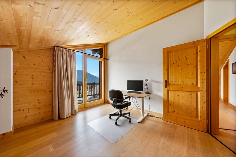 CHALET - BALCONS, TERRASSE, JARDIN - VUE PANORAMIQUE - EN EXCLUSIVITÉ (9)