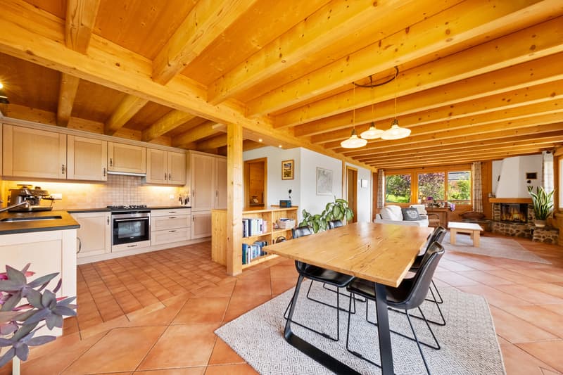CHALET - BALCONS, TERRASSE, JARDIN - VUE PANORAMIQUE - EN EXCLUSIVITÉ (7)