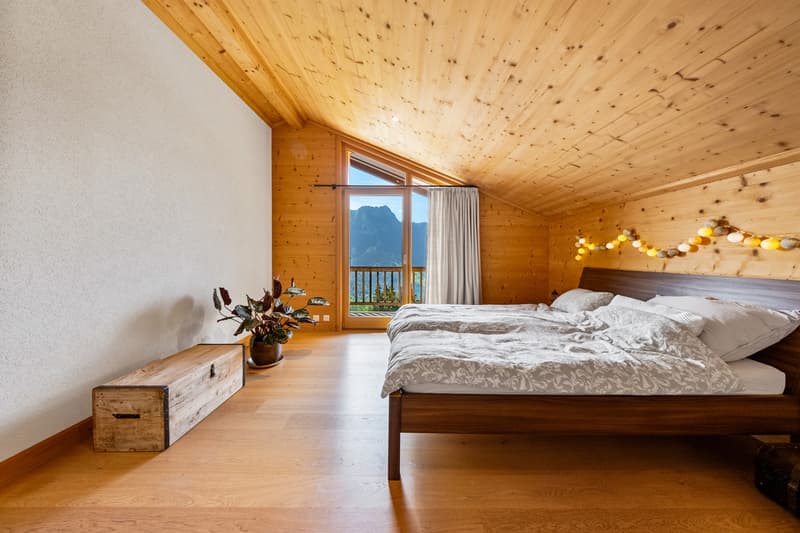CHALET - BALCONS, TERRASSE, JARDIN - VUE PANORAMIQUE - EN EXCLUSIVITÉ (3)