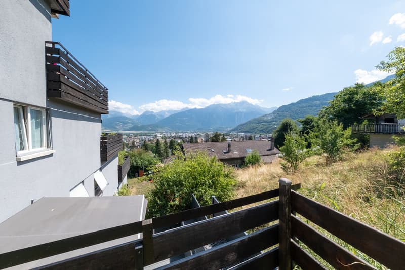 APPARTEMENT EN TERRASSE - VUE PANORAMIQUE - SOUS-SOL - EN EXCLUSIVITÉ (6)
