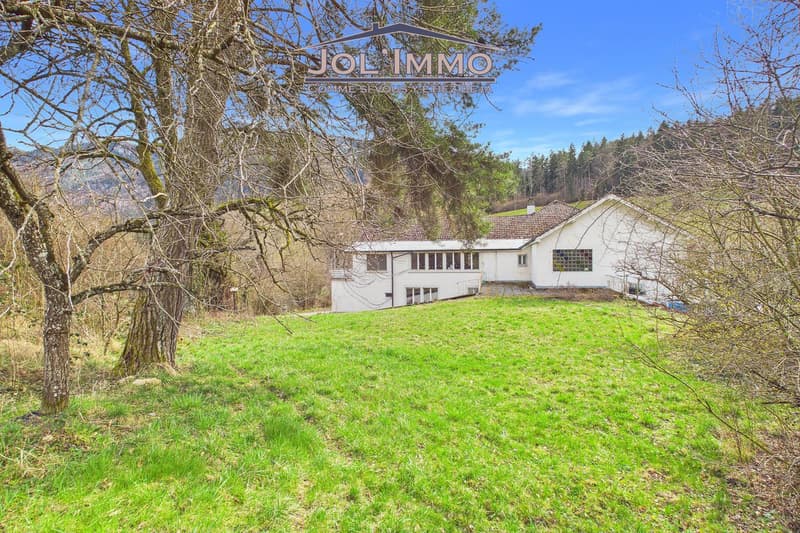 Propriété de caractère avec 3 appartements et terrain à bâtir à Perrefitte (3)