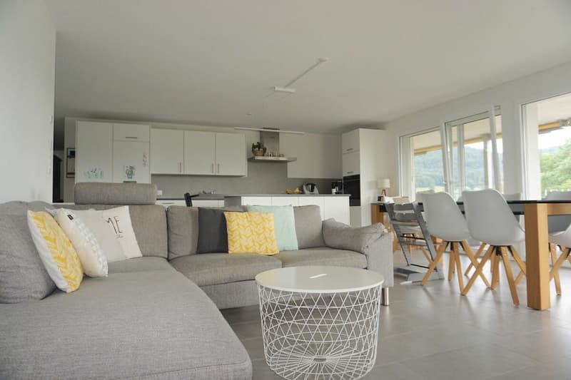 ARI-240 - Appartement en rez de 5,5 pièces, sud-ouest, vue dégagée, 133 m2 net habitable (6)
