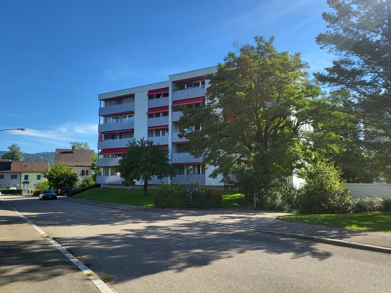 Garageneinfahrt rechts vom Haus