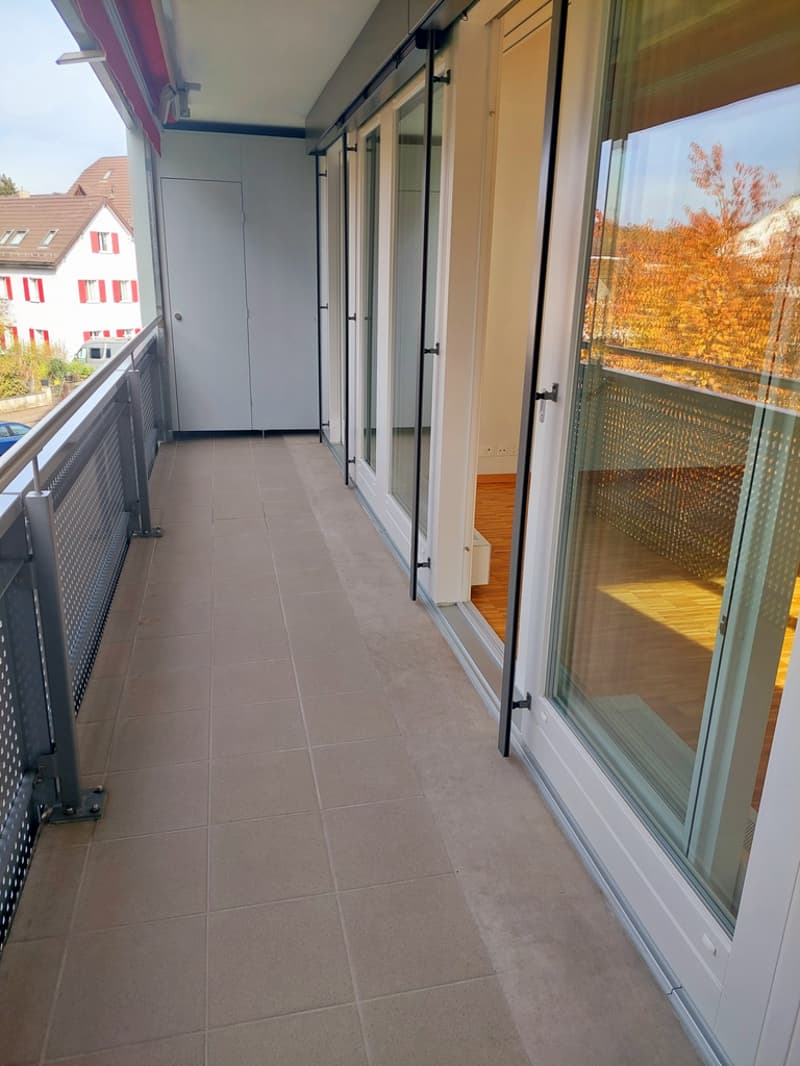 Balkon mit Abstellraum