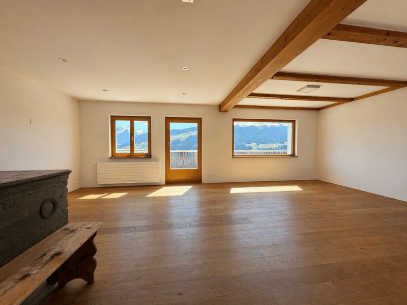 Tradition trifft Moderne - 6.5 Zi-EFH mit 3.5 Zi-Einliegerwohnung mit Bergpanorama in Ruschein (3)
