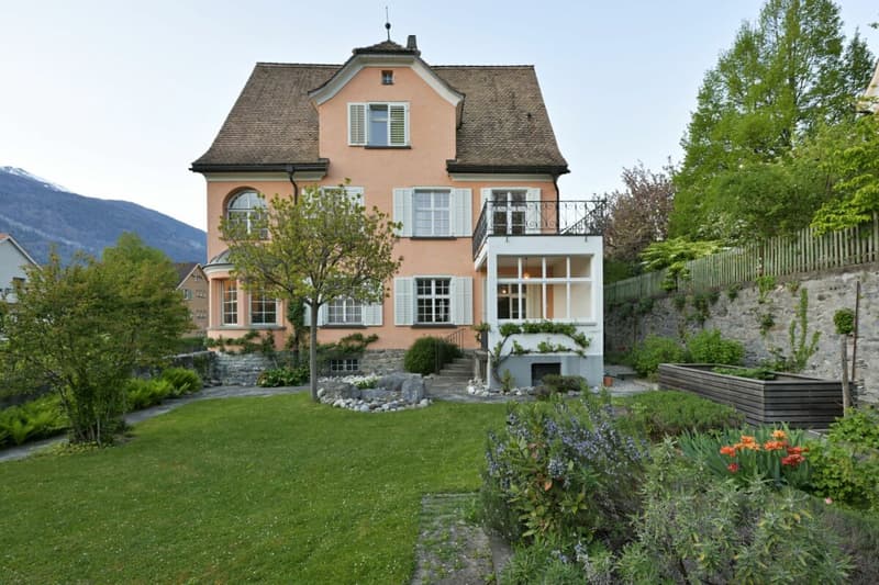 Haus Guanella - Historische Villa von Schäfer & Risch an bevorzugter Lage im Loequartier in Chur (10)