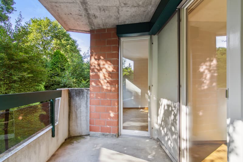 Balkon beim Schlafzimmer