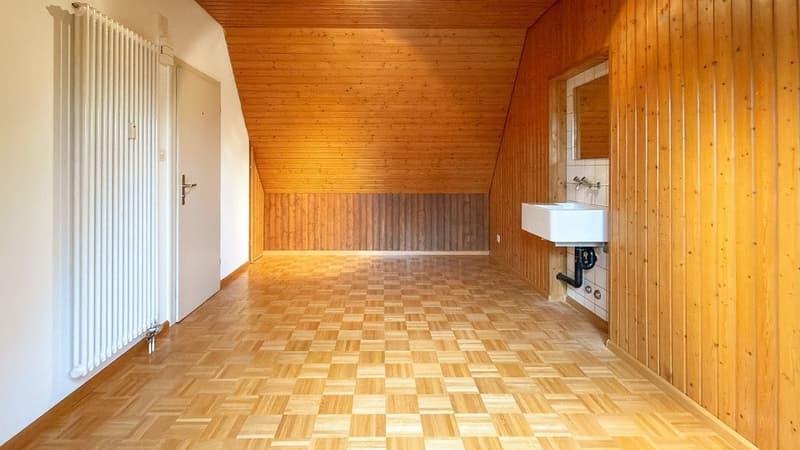 Heller Hobby- und Bastelraum mit Lavabo und Tageslicht (4)