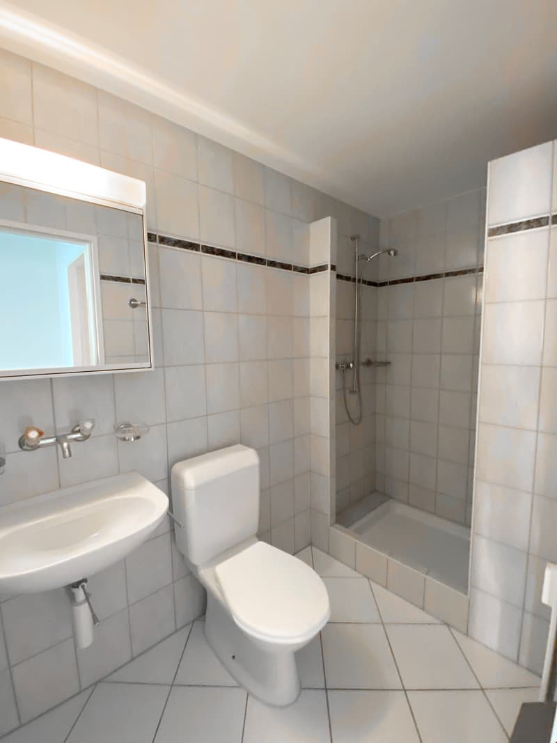 Badezimmer mit Dusche