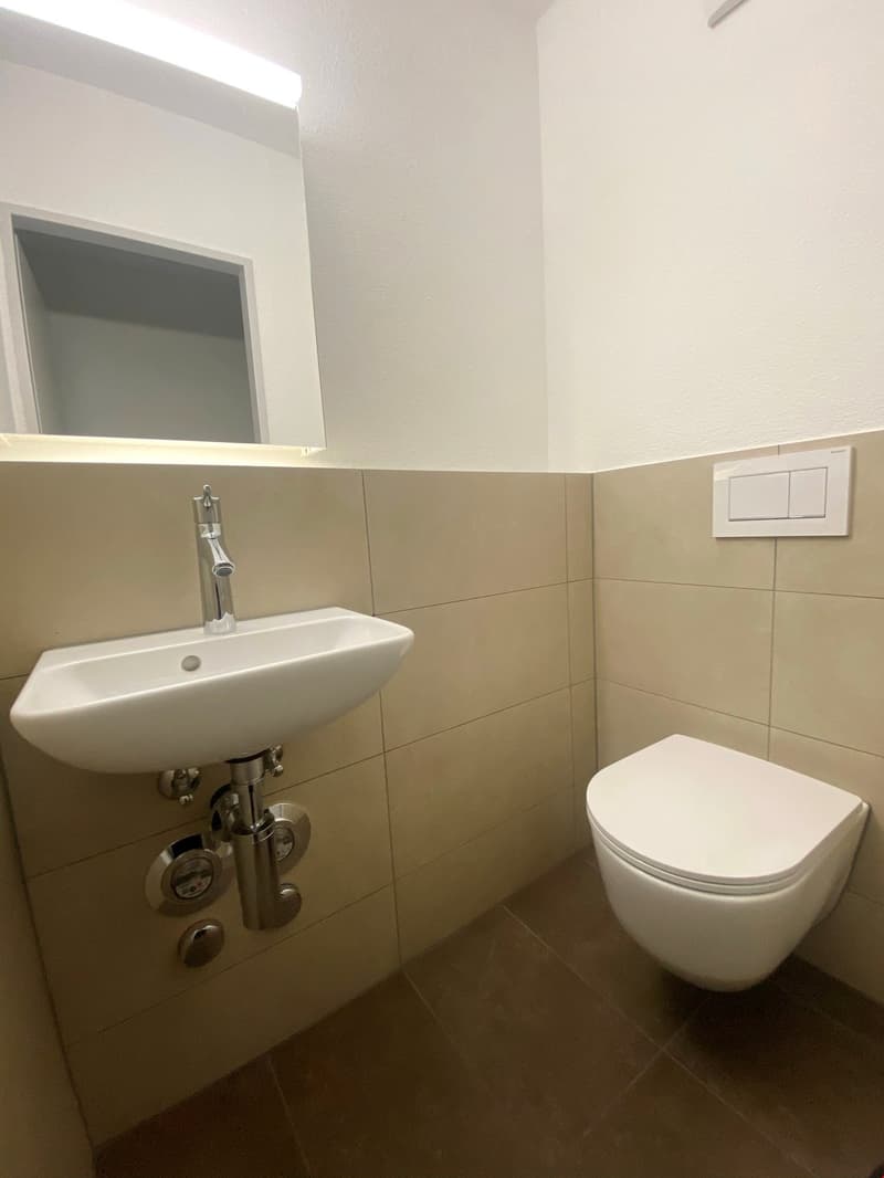Separate Gästetoilette