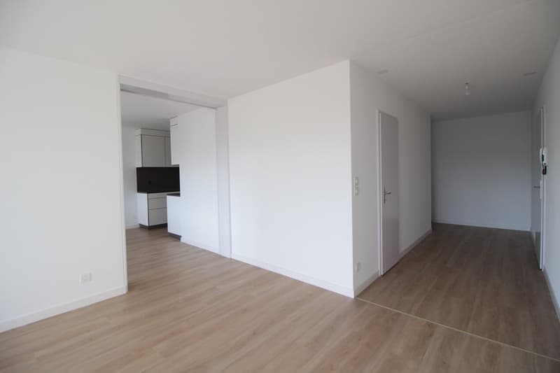 Ansicht aus dem Wohnzimmer