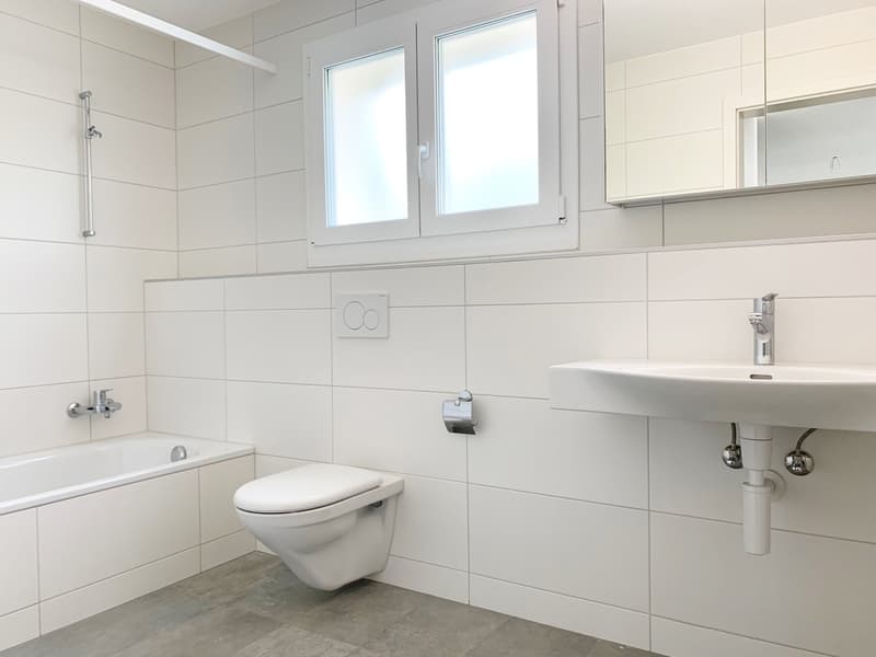 Badezimmer mit Badewanne