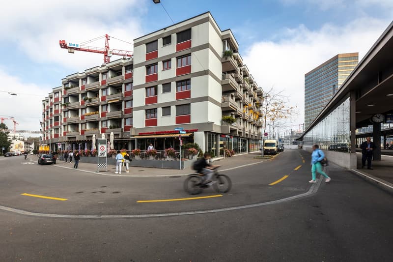 Arbeiten direkt am Bahnhof Örlikon (7)