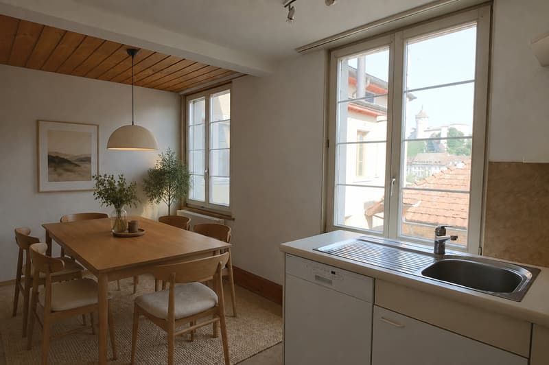Wohnen nahe Rhein und Altstadt - helle und grosszügige Wohnung (5)