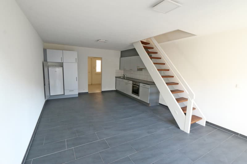 3.5 Zi. Maisonette-Wohnung 2.OG/DG, offener Wohn-Essbereich