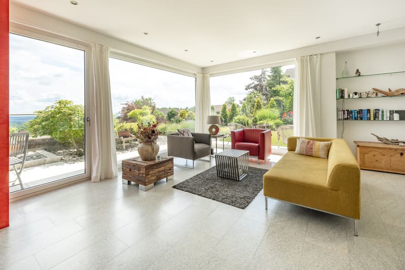 exklusive 4.5 - 5.5 Zimmer Architekten-Villa mit Alpenpanorama (3)