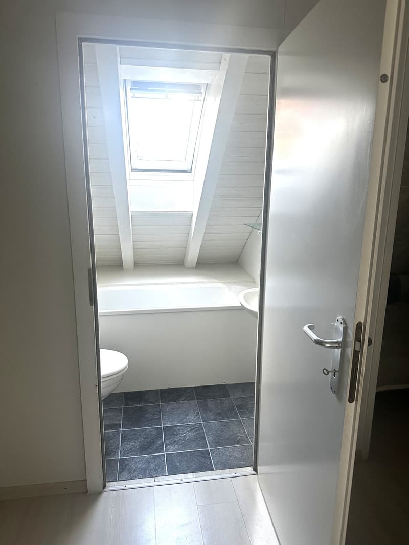 Charmante 1-Zimmer-Dachgeschosswohnung in Gutenswil (2)