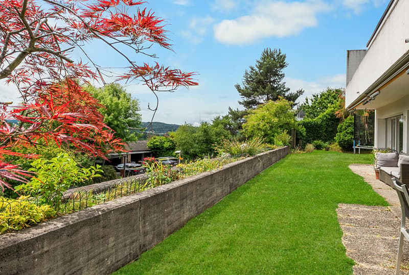 Garten bearbeitet