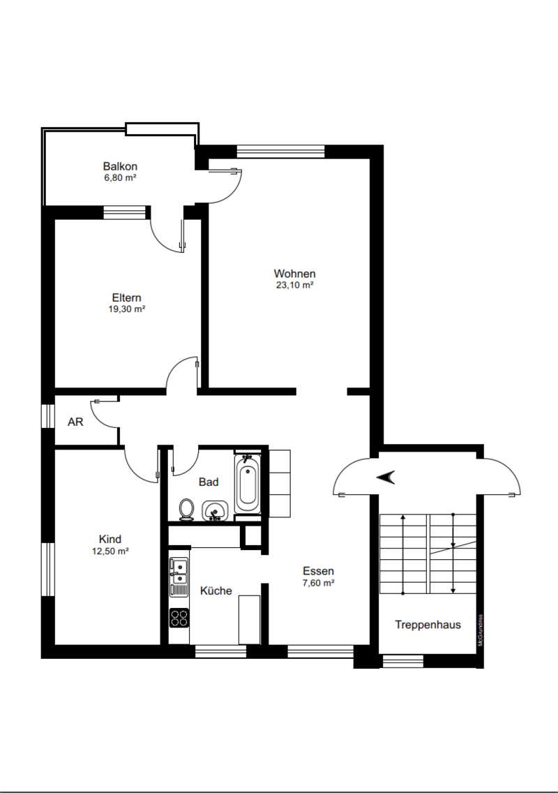 Grosszügige 4.5-Zimmer-Wohnung - befristet bis 30. September 2024 (9)
