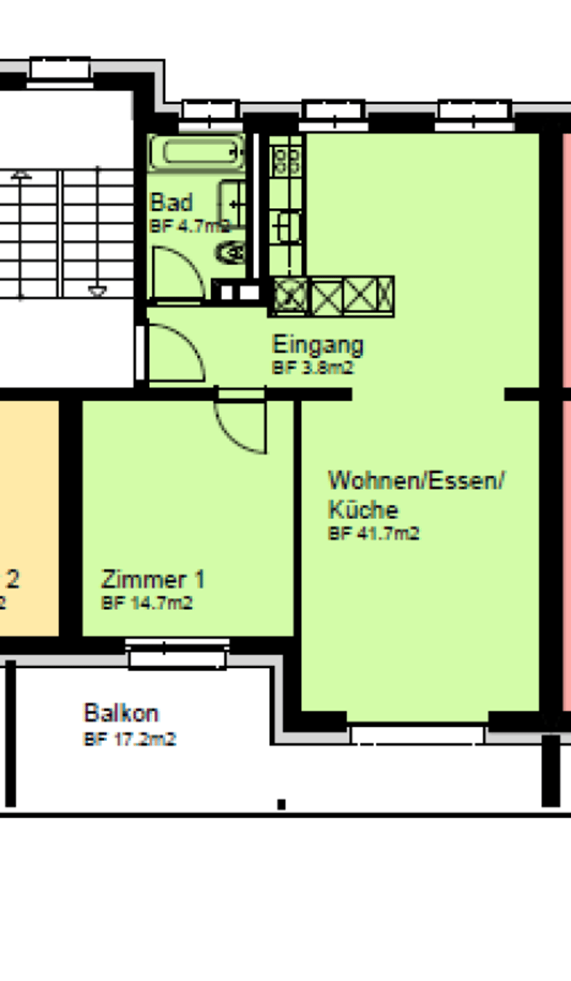 Moderne Wohnung | Ideale Anbindungen | Gepflegte Überbauung (8)