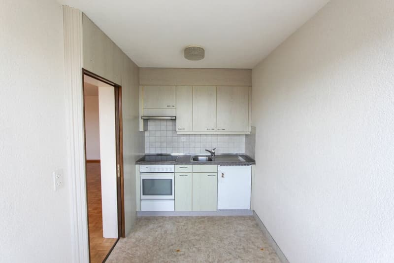 Gemütliche 1.5-Zimmer-Wohnung, schöne Wohnlage mit Aussicht ins Grüne (3)