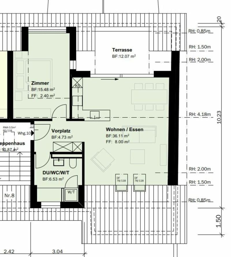 Letzte Attika-Wohnung zu vermieten! (11)