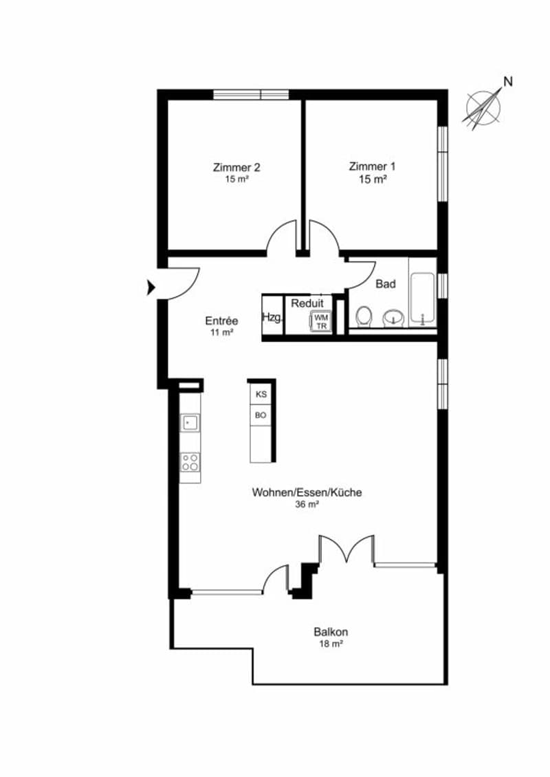 Charmante und moderne Wohnung - Zentral in Bülach (8)